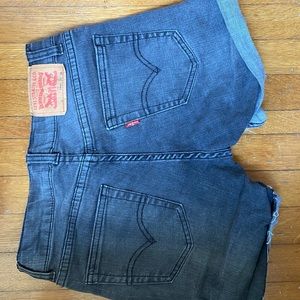 Levi’s high waisted shorts